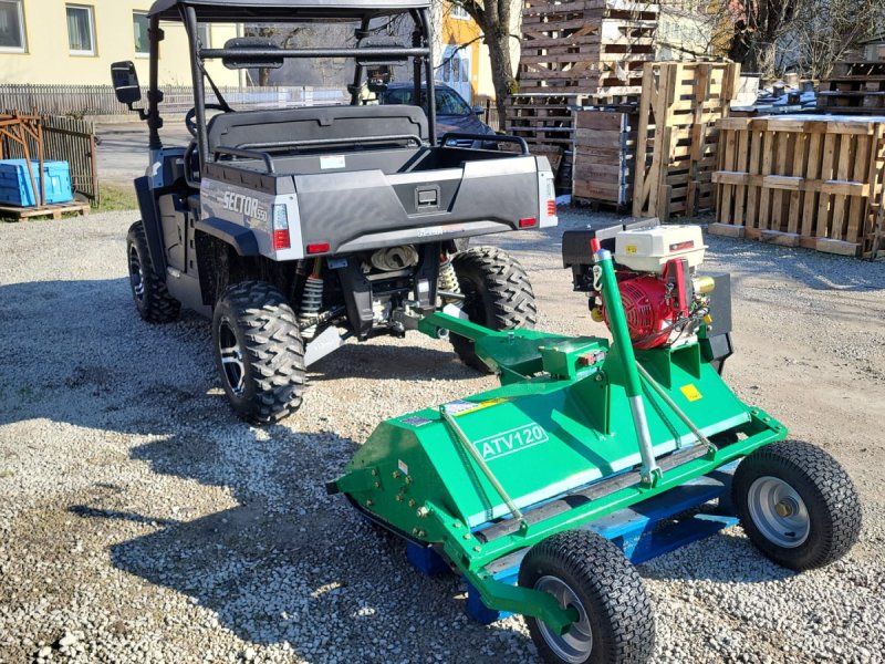 Hisun Sector 550 + Mulcher 120cm Mähwerk Paketpreis  STVZO UTV