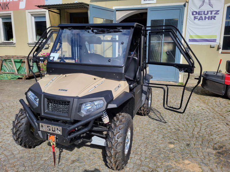 Hisun Sector 450 + Vollkabine Heizung & Lüftung + Straßenzulassung StV