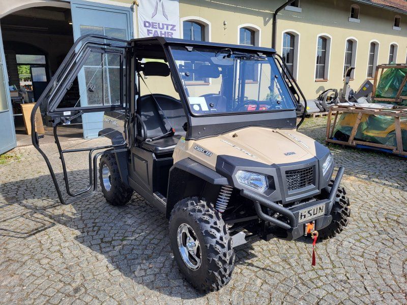 Hisun Sector 450 + Vollkabine Heizung & Lüftung + Straßenzulassung StV