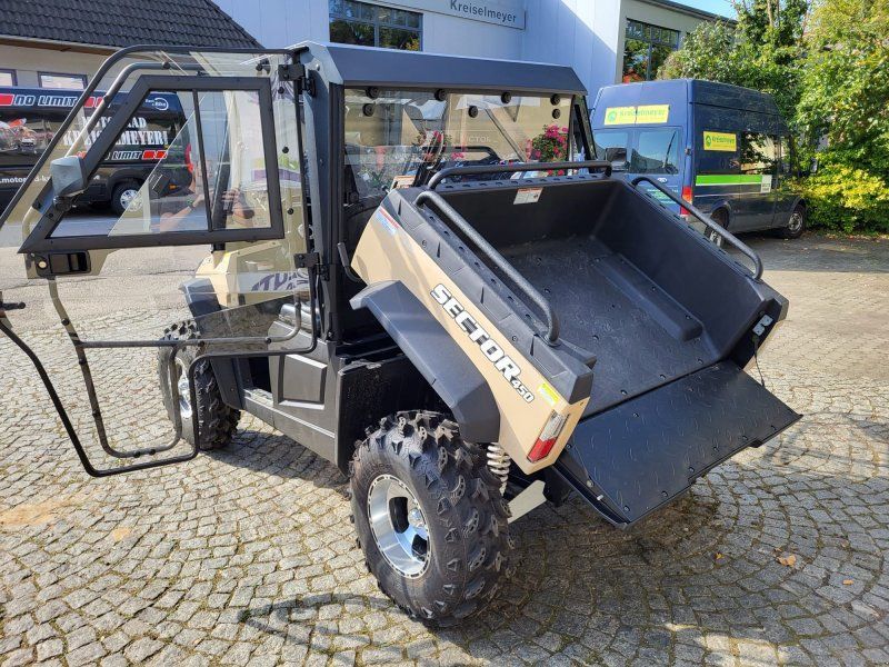 Hisun Sector 450 + Vollkabine Heizung & Lüftung + Straßenzulassung StV