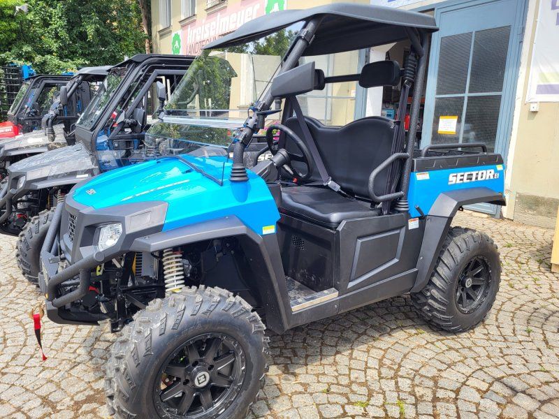 Hisun Sector E1 Elektro UTV Allrad Diff-Sperre   Zulassungspap