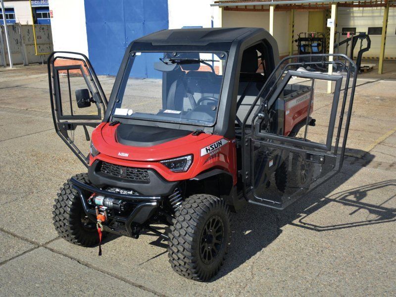 Hisun FORESTER 750 Vollkabine Heizung + StVZO Zulassung + Allrad  U