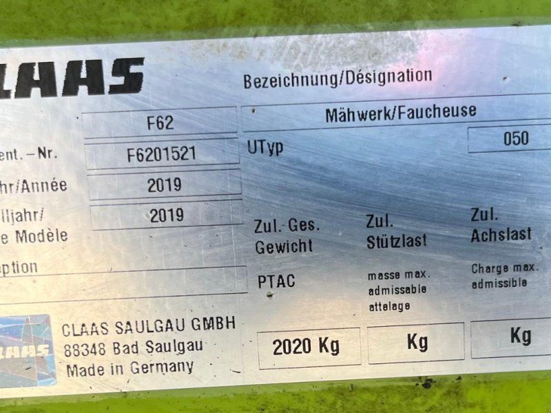 Claas DISCO 9200 TREND