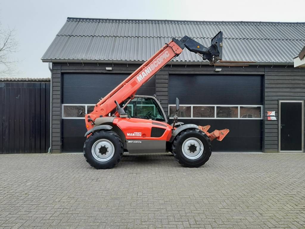 Manitou MT 1030 S verreiker - Grondbak + Vorken