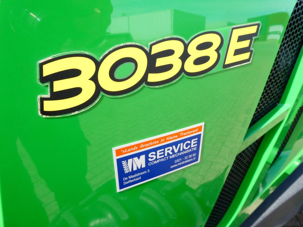 John Deere 3038E 4wd HST / 0266 Draaiuren / Stage-V