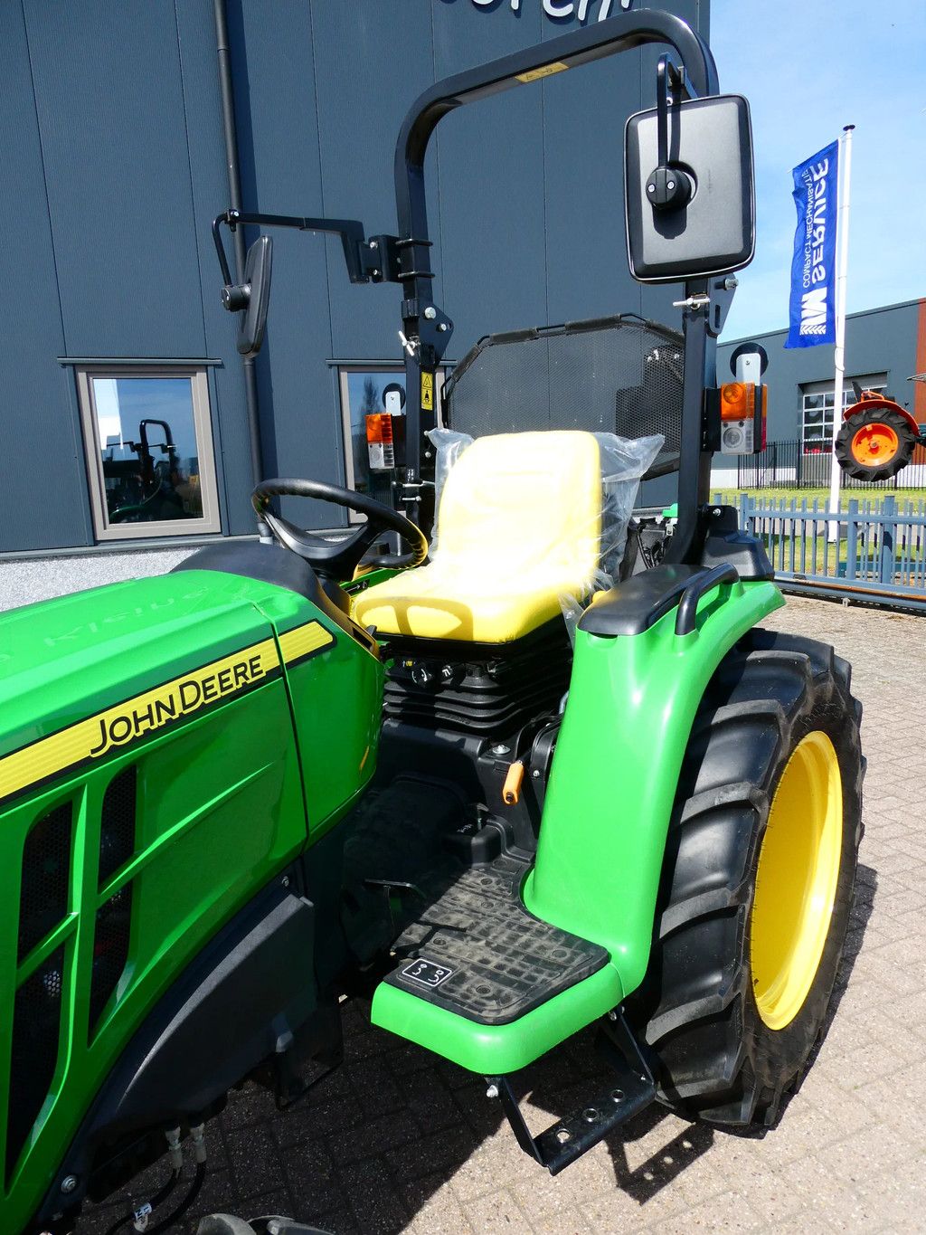 John Deere 3038E 4wd HST / 0266 Draaiuren / Stage-V
