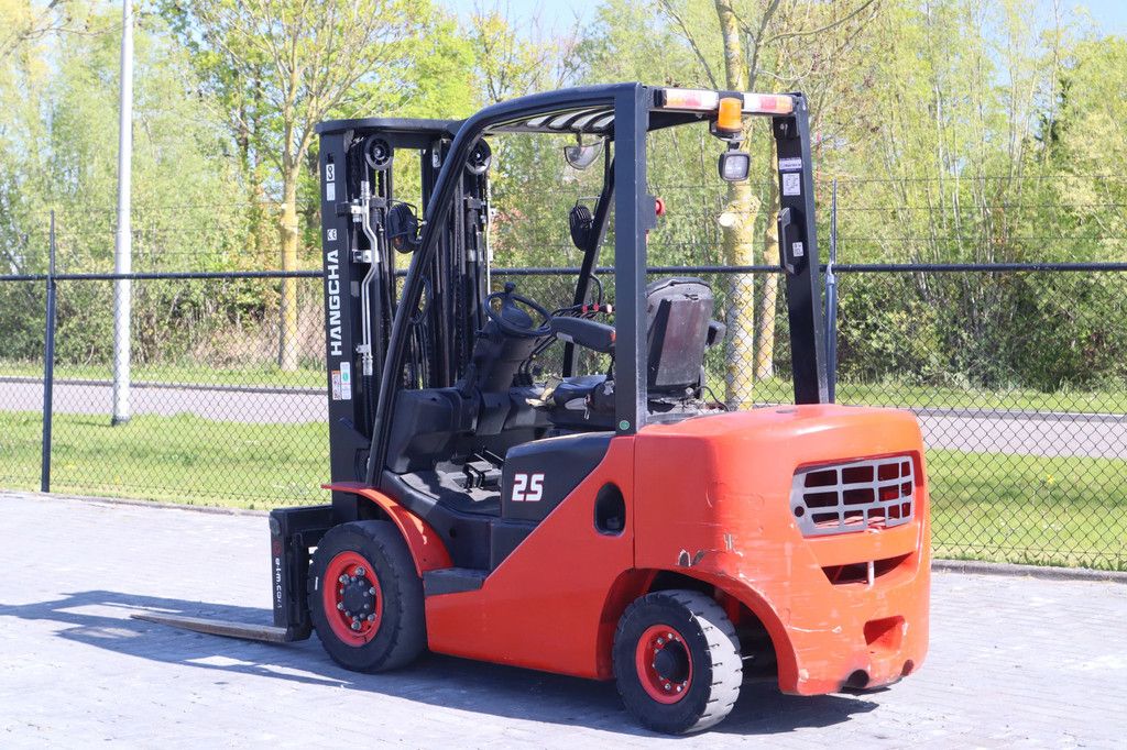 Hangcha CPCD25 | TRIPLEX | 2.5 TON | SIDESHIFT | POSITIONERS