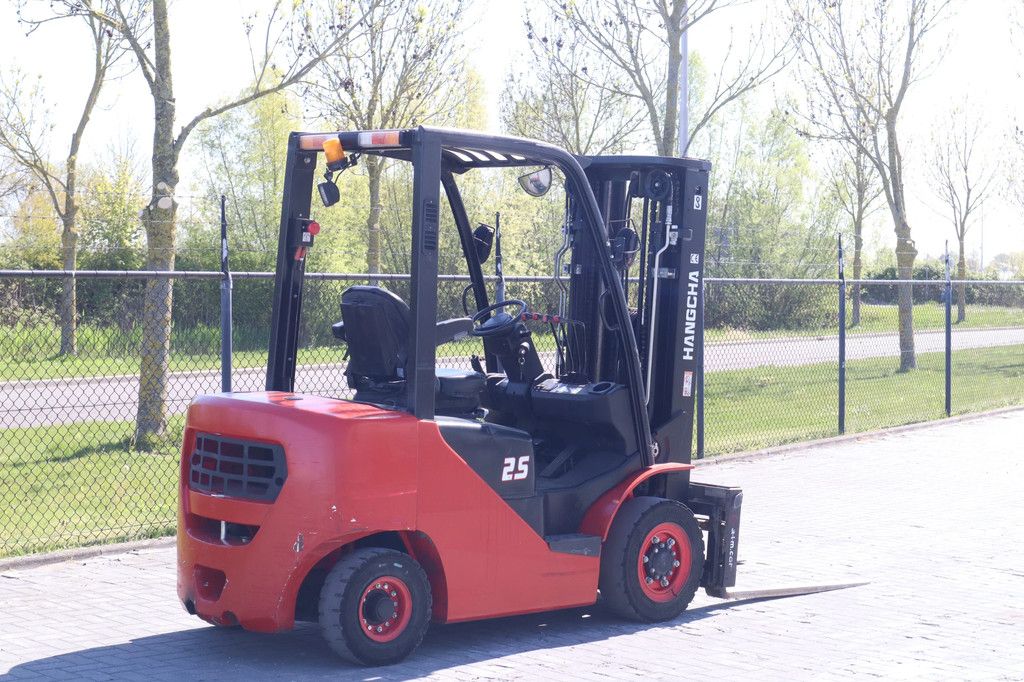 Hangcha CPCD25 | TRIPLEX | 2.5 TON | SIDESHIFT | POSITIONERS