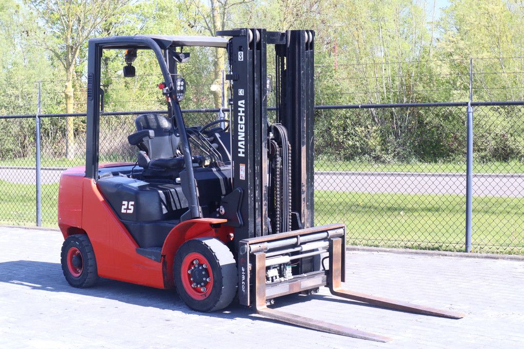 Hangcha CPCD25 | TRIPLEX | 2.5 TON | SIDESHIFT | POSITIONERS