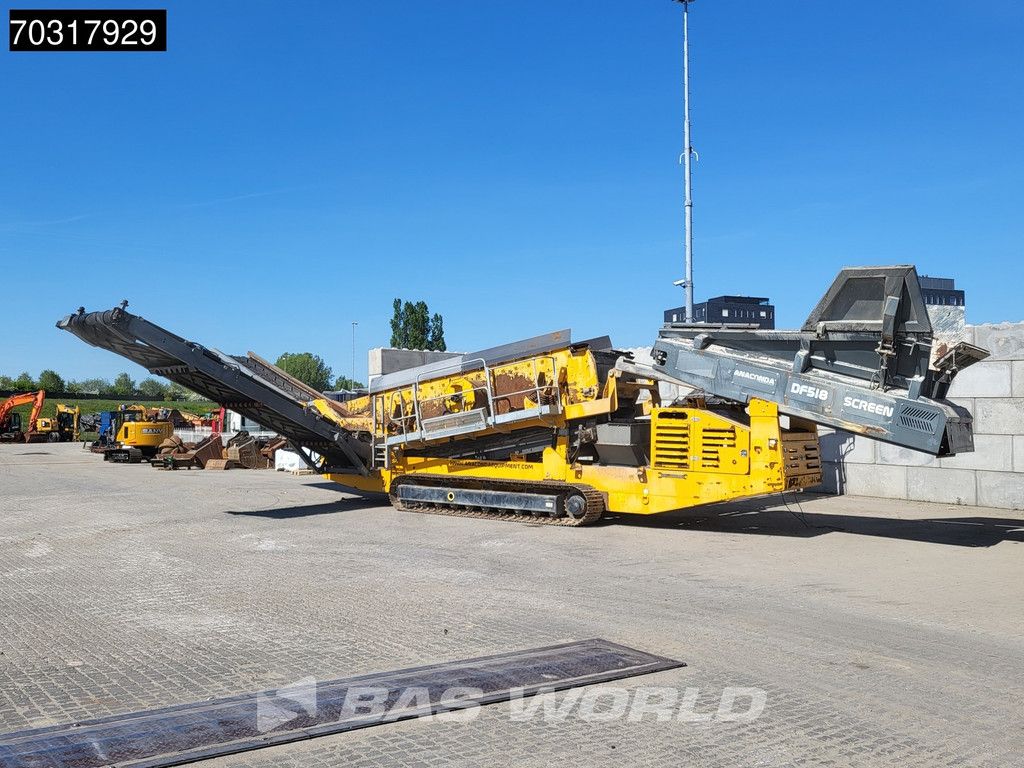 ANACONDA DF518 zeefinstallatie DF518-0018