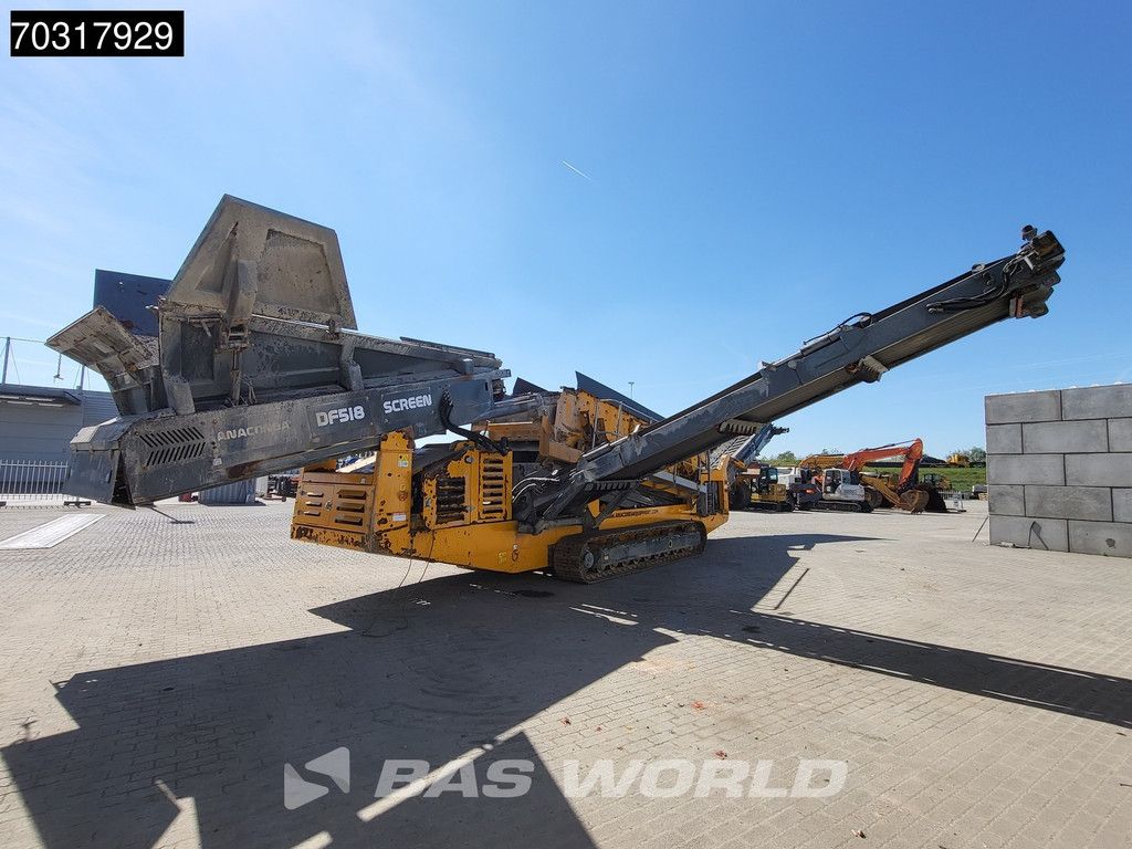 ANACONDA DF518 zeefinstallatie DF518-0018