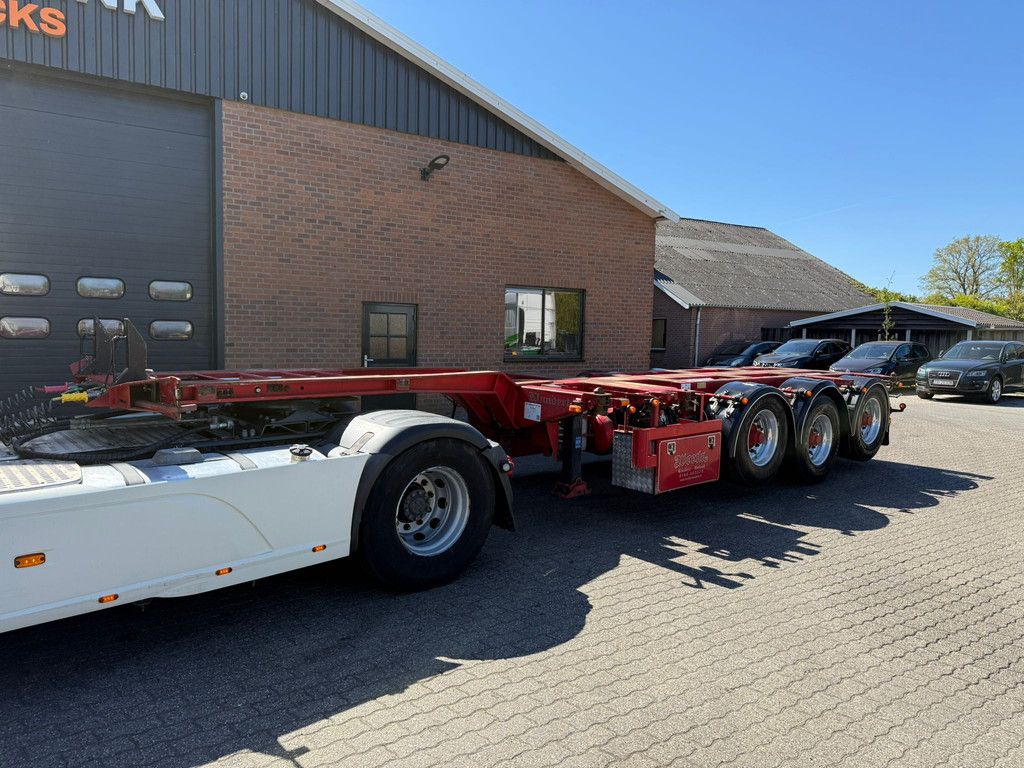 Pacton T3-010 MULTI 2x20 30 40 45FT Alcoa Uitschuifbaar NL Trailer APK/TUV 29-08-2026