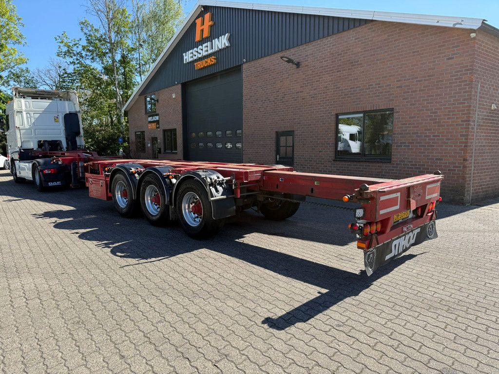 Pacton T3-010 MULTI 2x20 30 40 45FT Alcoa Uitschuifbaar NL Trailer APK/TUV 29-08-2026