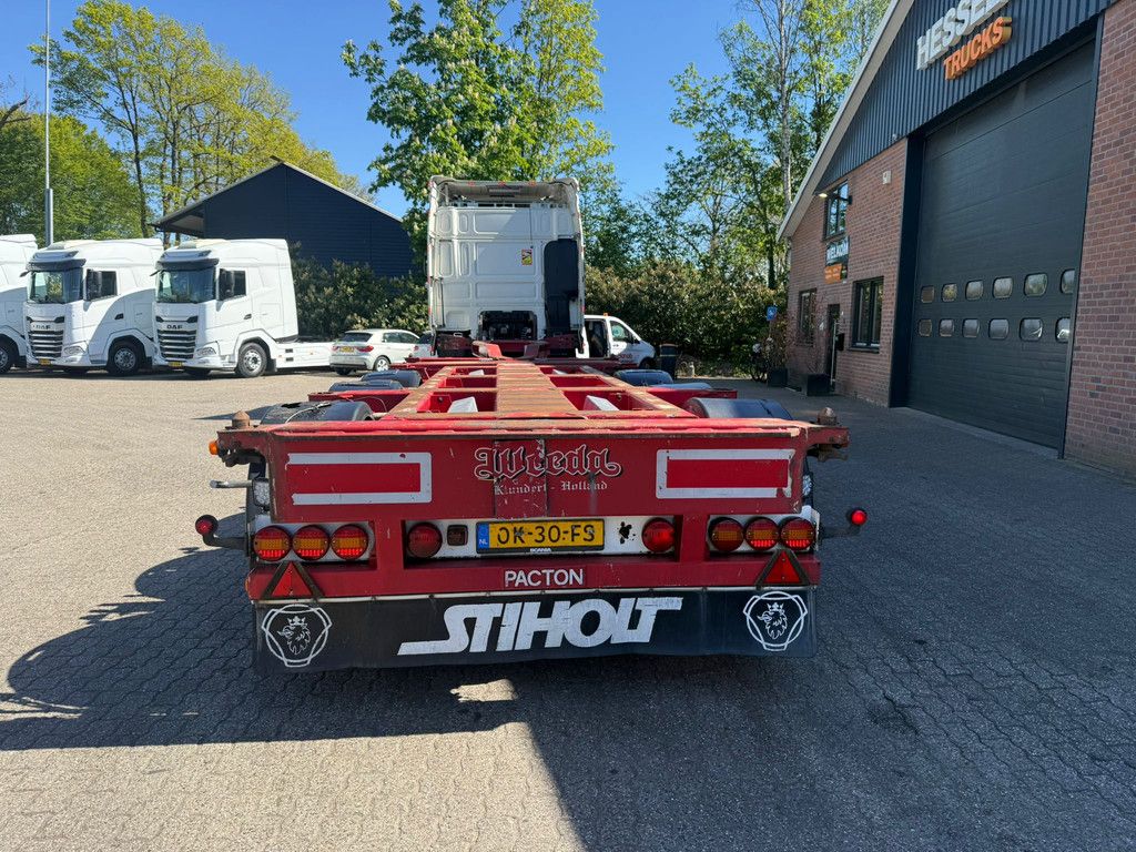 Pacton T3-010 MULTI 2x20 30 40 45FT Alcoa Uitschuifbaar NL Trailer APK/TUV 29-08-2026