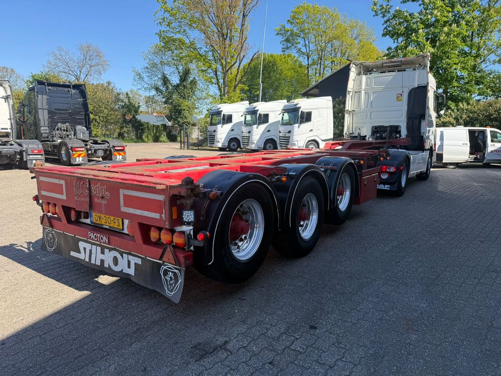 Pacton T3-010 MULTI 2x20 30 40 45FT Alcoa Uitschuifbaar NL Trailer APK/TUV 29-08-2026