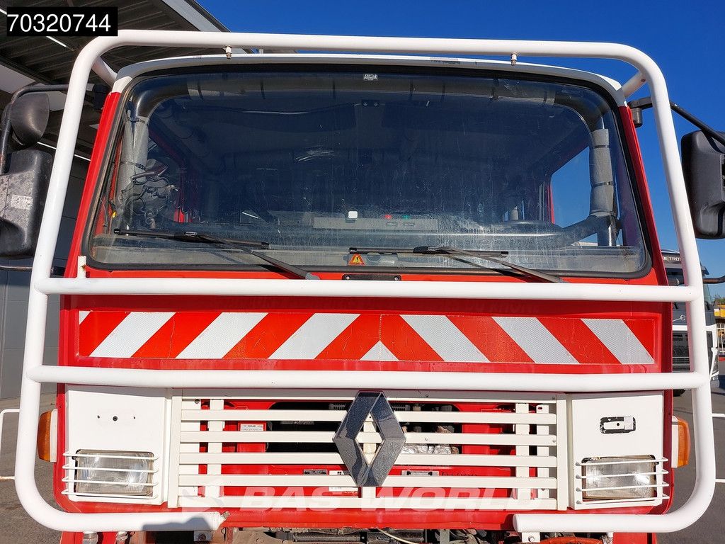 Renault M 180 4X4 4x4 Fire Truck Camiva CCFM 180 Full Steel Manual Firetruck Brandweerwagen