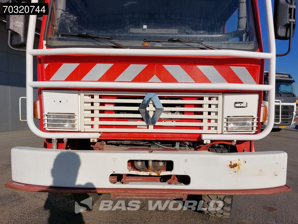 Renault M 180 4X4 4x4 Fire Truck Camiva CCFM 180 Full Steel Manual Firetruck Brandweerwagen