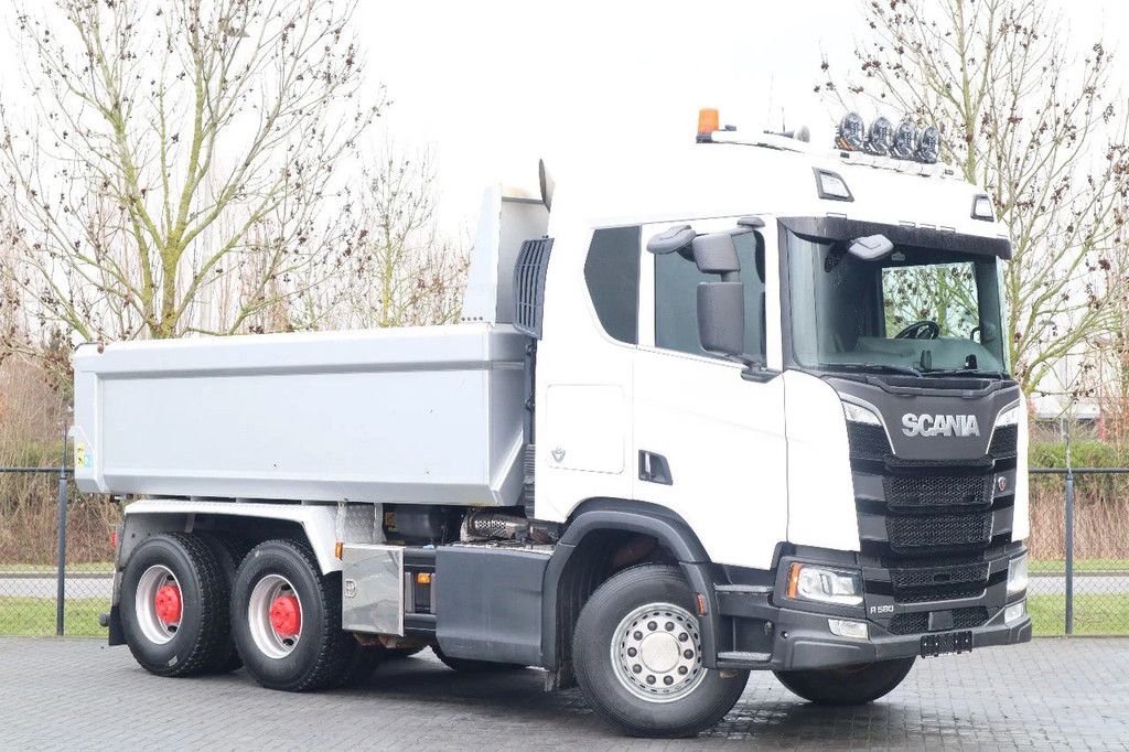 Scania R580 V8 NGS | 6X4 | FULL STEEL | RETARDER | EURO 6