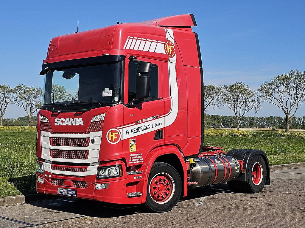 SCANIA R410 lng gas retarder