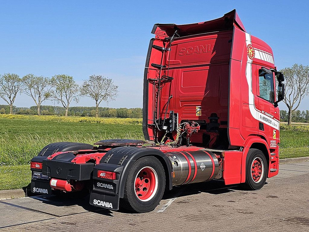 SCANIA R410 lng gas retarder