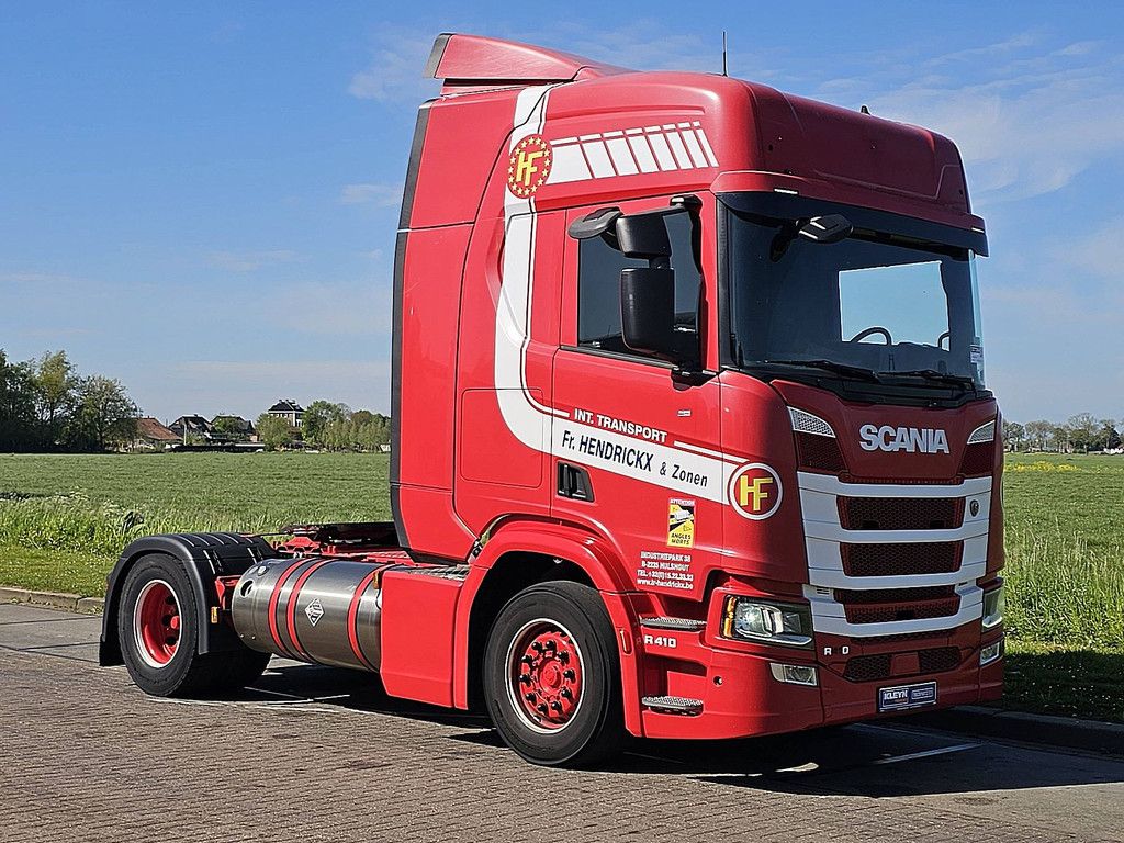 SCANIA R410 lng gas retarder