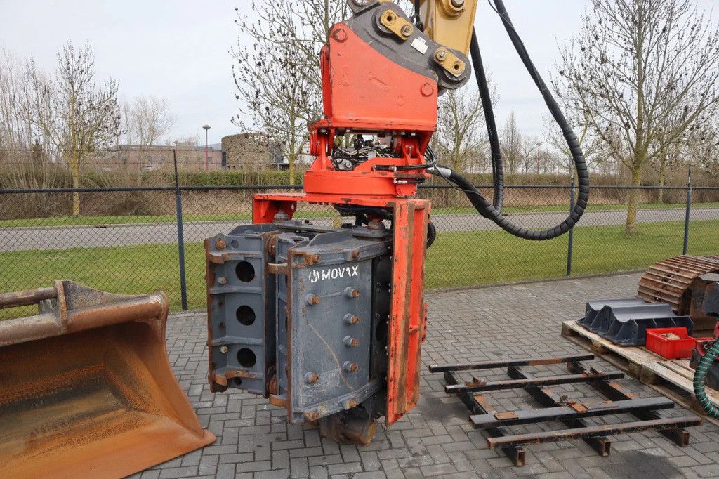 Caterpillar 325 F LCR | MOVAX SG-50V | ROTOTILT | SHEET PILE DRIVER