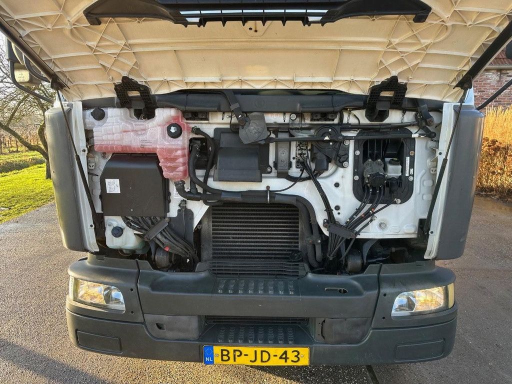 Renault MIDLUM 220-12/C -12C / NL TRUCK / CRANE MKG HLK-80 / MACHINE TRANSPORT / MANUAL / EURO3 / RAMPS AT1009