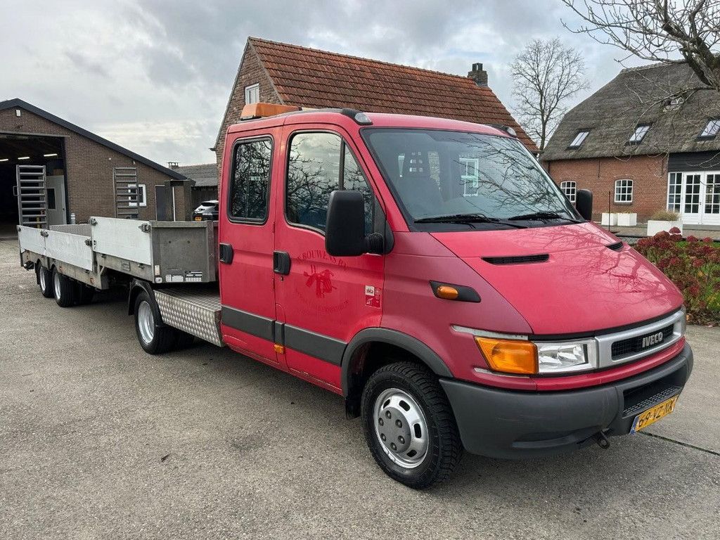 Iveco 40C / BE COMBI 10T WITH VELDHUIZEN P31-5A / CREWCAB 7 pers. / NEW APK AT1013