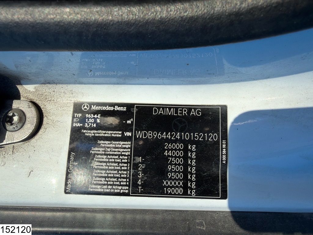 Mercedes Arocs 2642 6x4, EURO 6, PTO, Hydrauliek