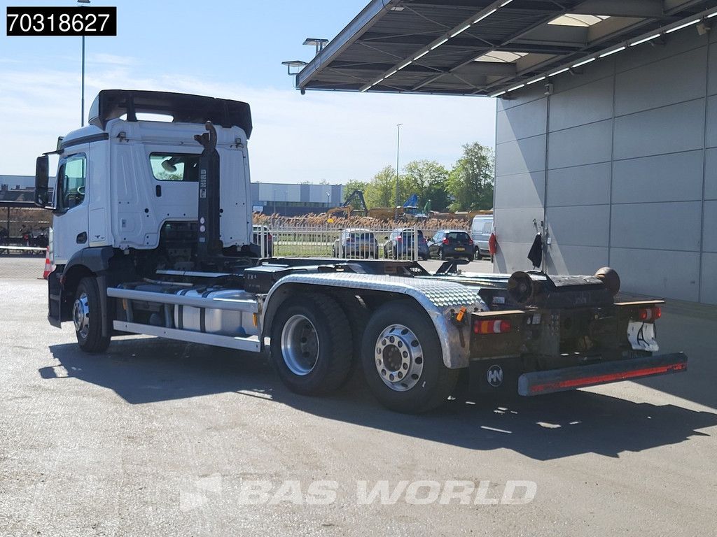 Mercedes Antos 2543 6X2 Lift+Steering Axle HIAB Hooklift Euro 6