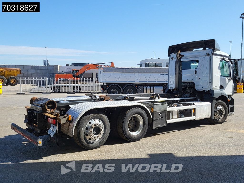 Mercedes Antos 2543 6X2 Lift+Steering Axle HIAB Hooklift Euro 6
