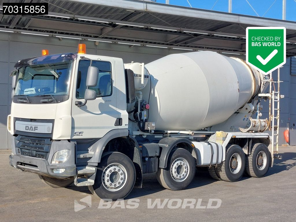 DAF CF CF 440 8X4 9m3 Liebherr Mixer Full Steel Euro 6