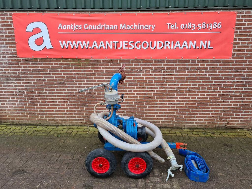 Pompset op wielstel