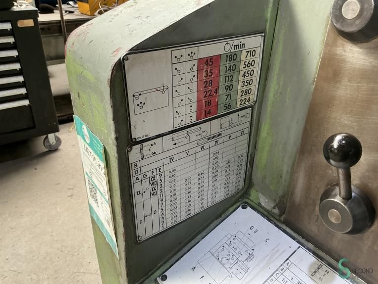 Horizontaldrehmaschinen Weisser Heilbronn 540x1500mm 1959