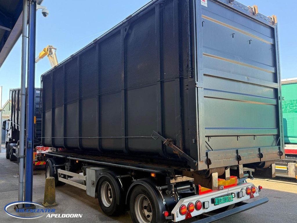 MAN TGS 35.510 + Tipping trailer, Detachable loading crane, 8x2 + Hydrodrive = 8x4 TC11366