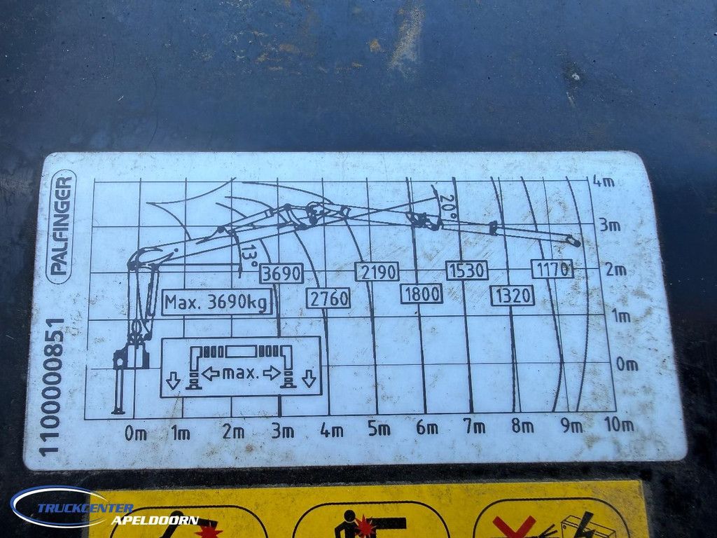 MAN TGS 35.510 + Tipping trailer, Detachable loading crane, 8x2 + Hydrodrive = 8x4 TC11366