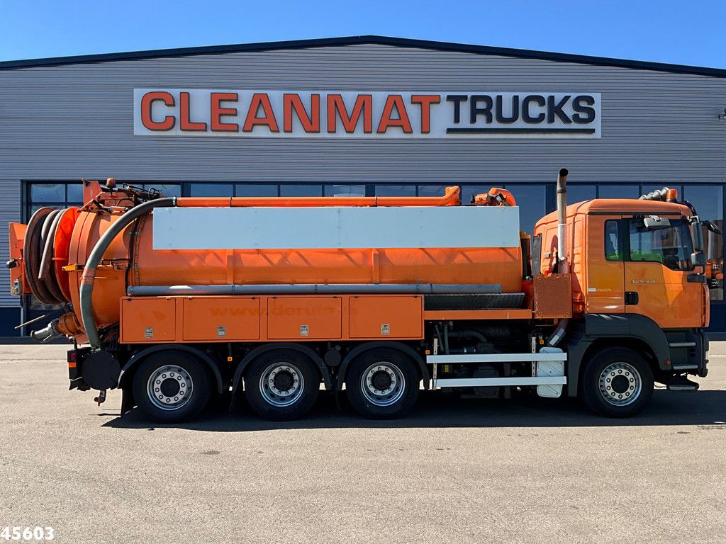 Man TGA 35.440 8x4 Wicom Saug/spul opbouw