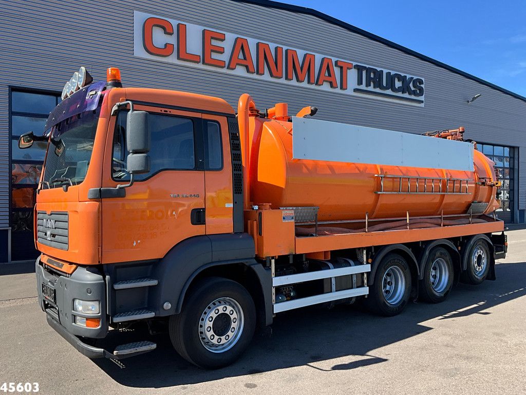 Man TGA 35.440 8x4 Wicom Saug/spul opbouw