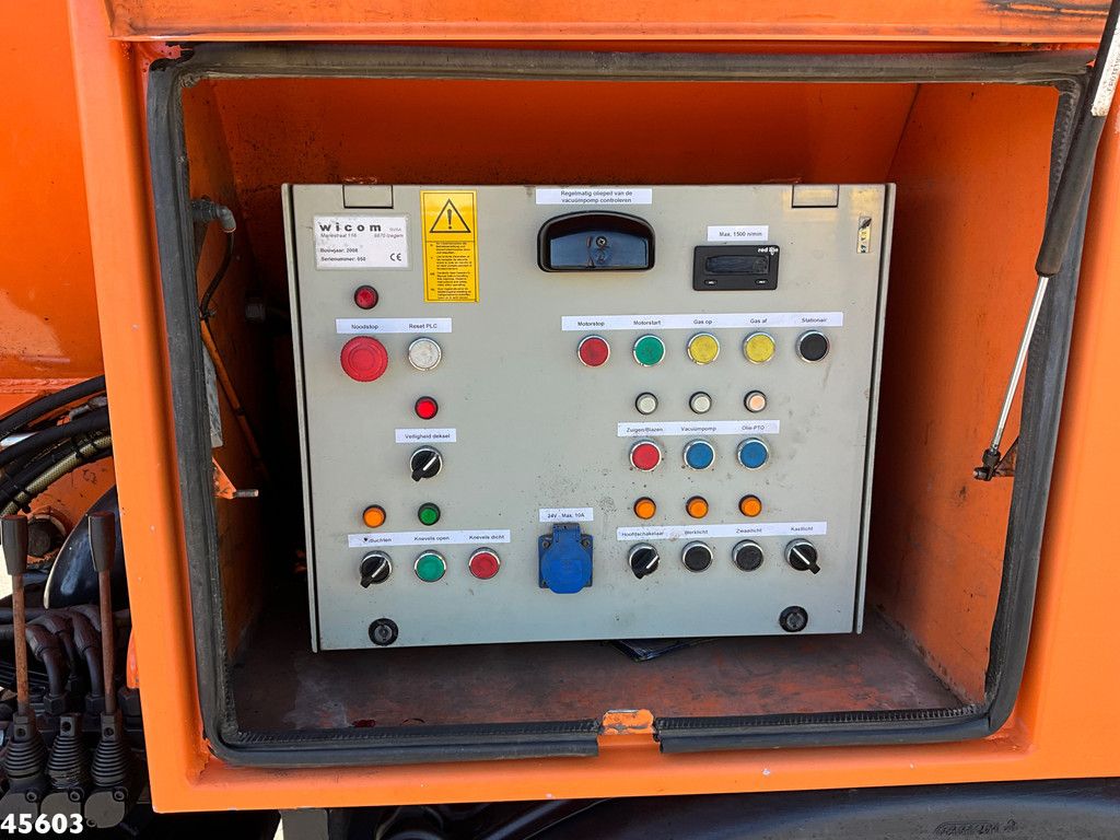 Man TGA 35.440 8x4 Wicom Saug/spul opbouw