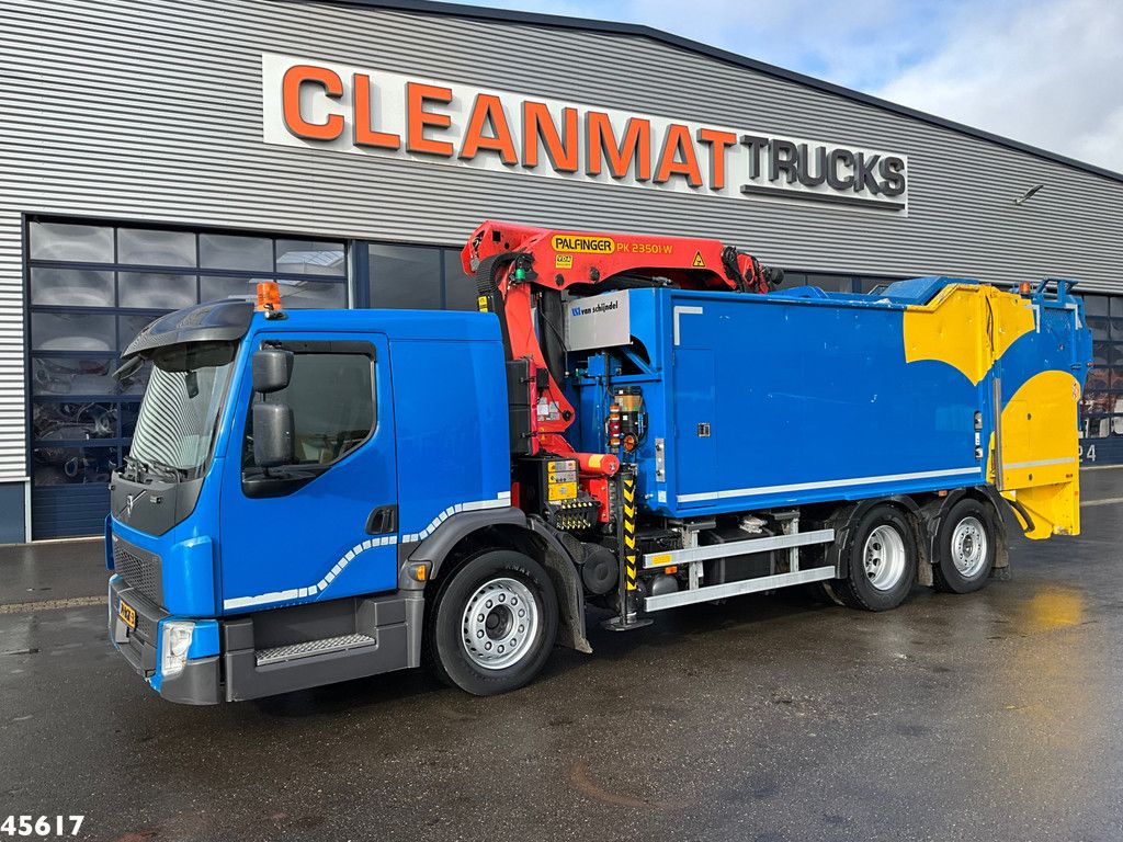 Volvo FE 280 Euro 6 Palfinger 23 Tonmeter laadkraan Just 128.427 km!