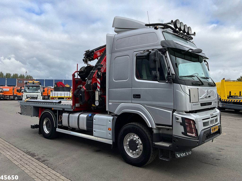 Volvo FMX 500 4x4 Fassi 31 Tonmeter laadkraan + Fly-Jib!