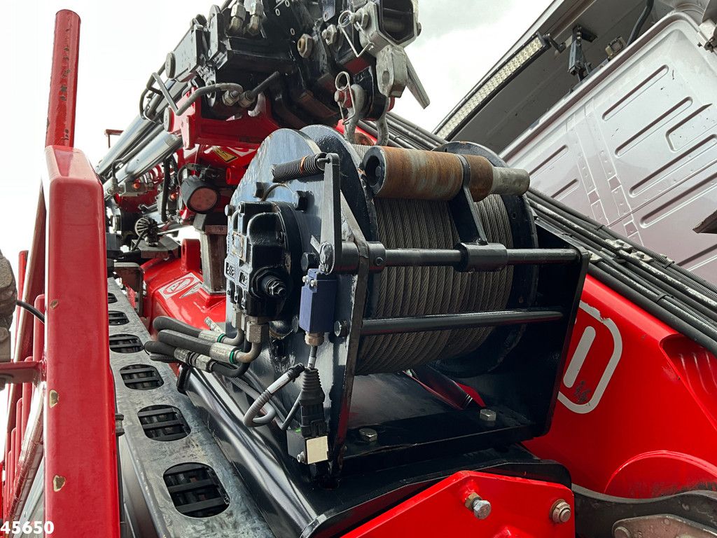 Volvo FMX 500 4x4 Fassi 31 Tonmeter laadkraan + Fly-Jib + Jumbo 2-assige aanhangwagen