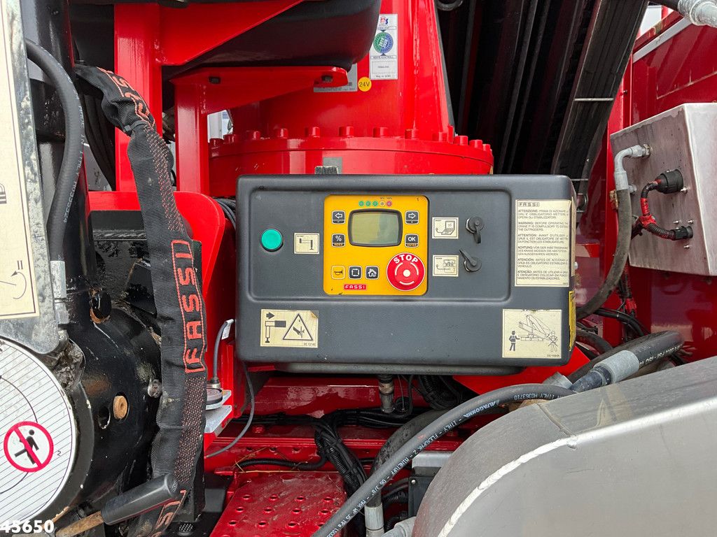 Volvo FMX 500 4x4 Fassi 31 Tonmeter laadkraan + Fly-Jib + Jumbo 2-assige aanhangwagen