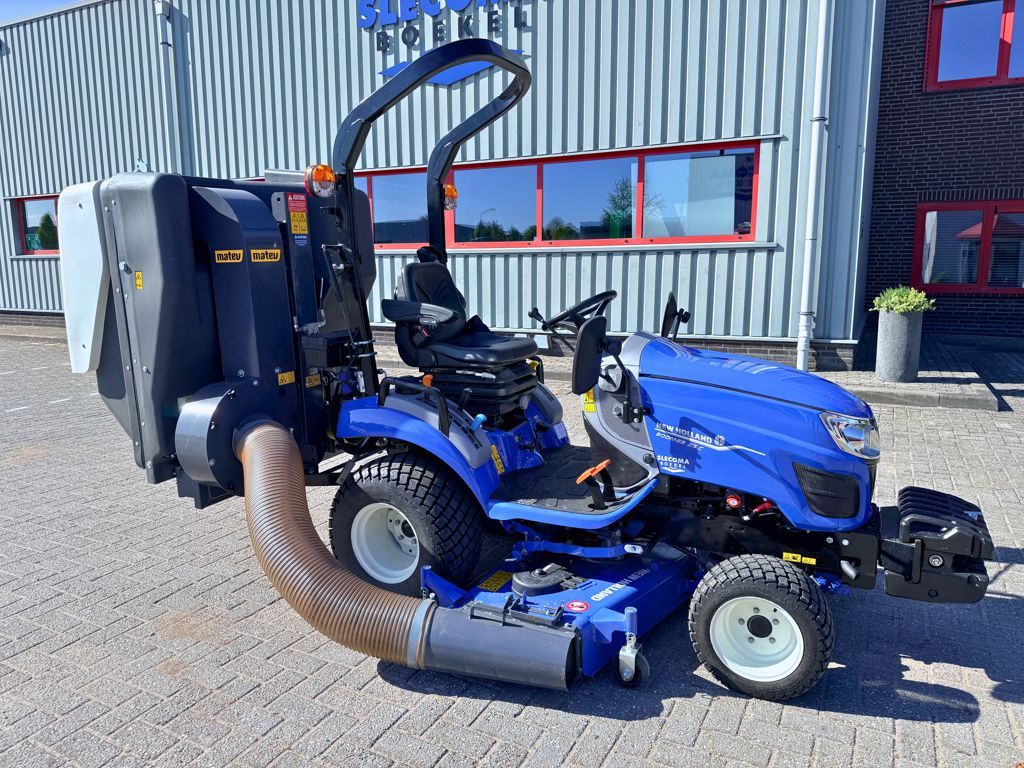New Holland Boomer 25C & 160GMS + Matev Opvangbak