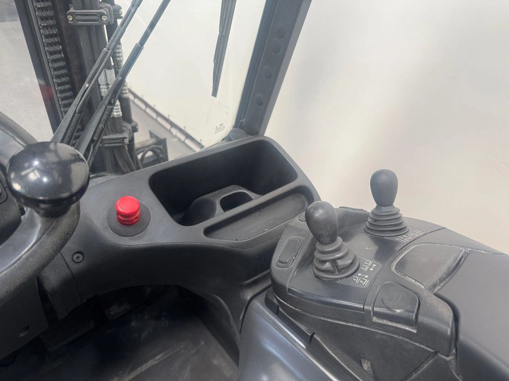 Linde 387 E 25 L-01. Inclusief nieuwe accu