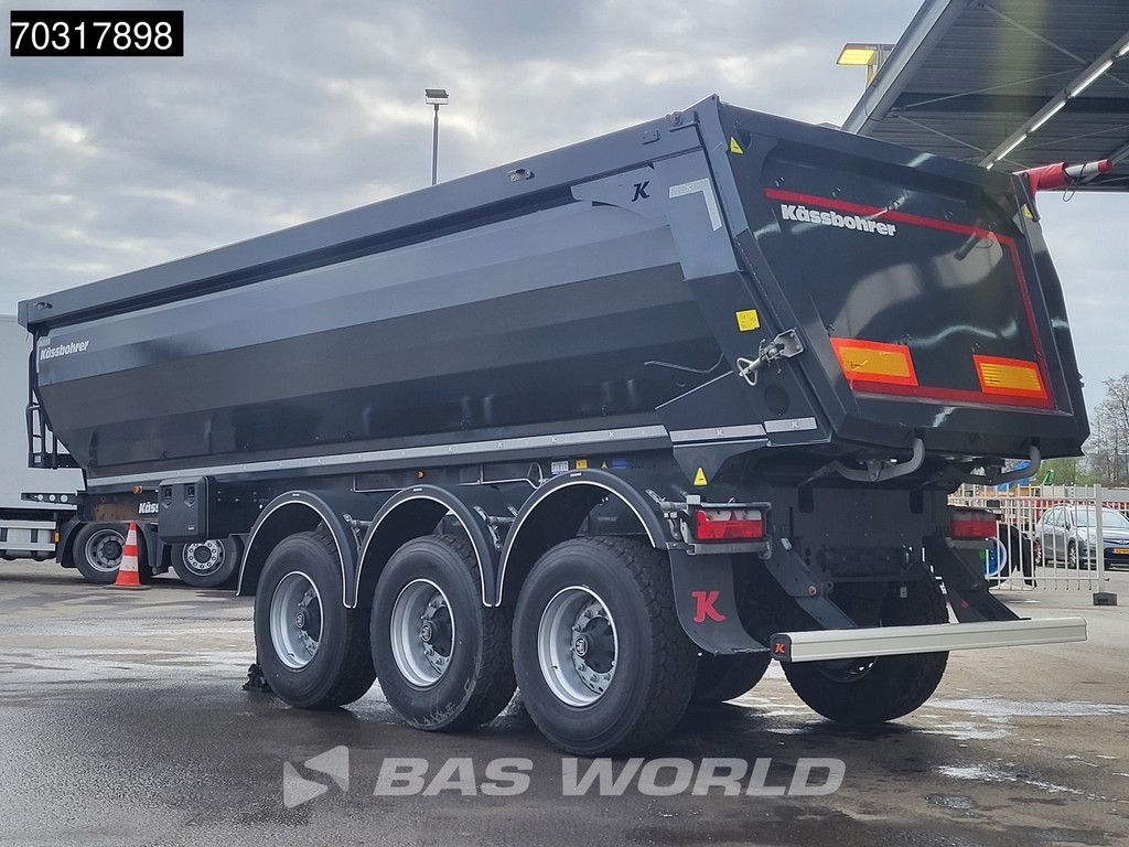 Kässbohrer XS 3 Achsen NEW 2x Liftaxles 24m3 Steel Tipper