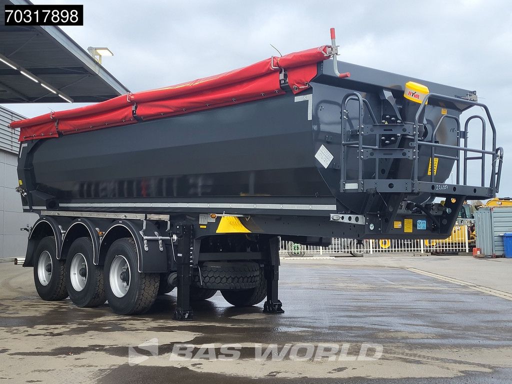 Kässbohrer XS 3 Achsen NEW 2x Liftaxles 24m3 Steel Tipper