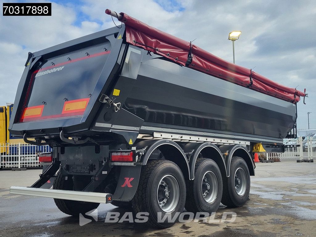 Kässbohrer XS 3 Achsen NEW 2x Liftaxles 24m3 Steel Tipper