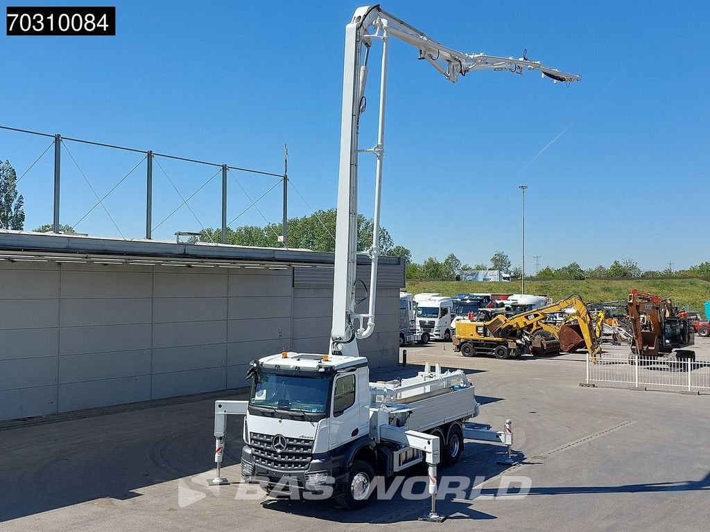 Mercedes Arocs Arocs 2843 6X4 NEW! 31mtr 4x extendable Bonneux concrete pump Remote Control Euro 6