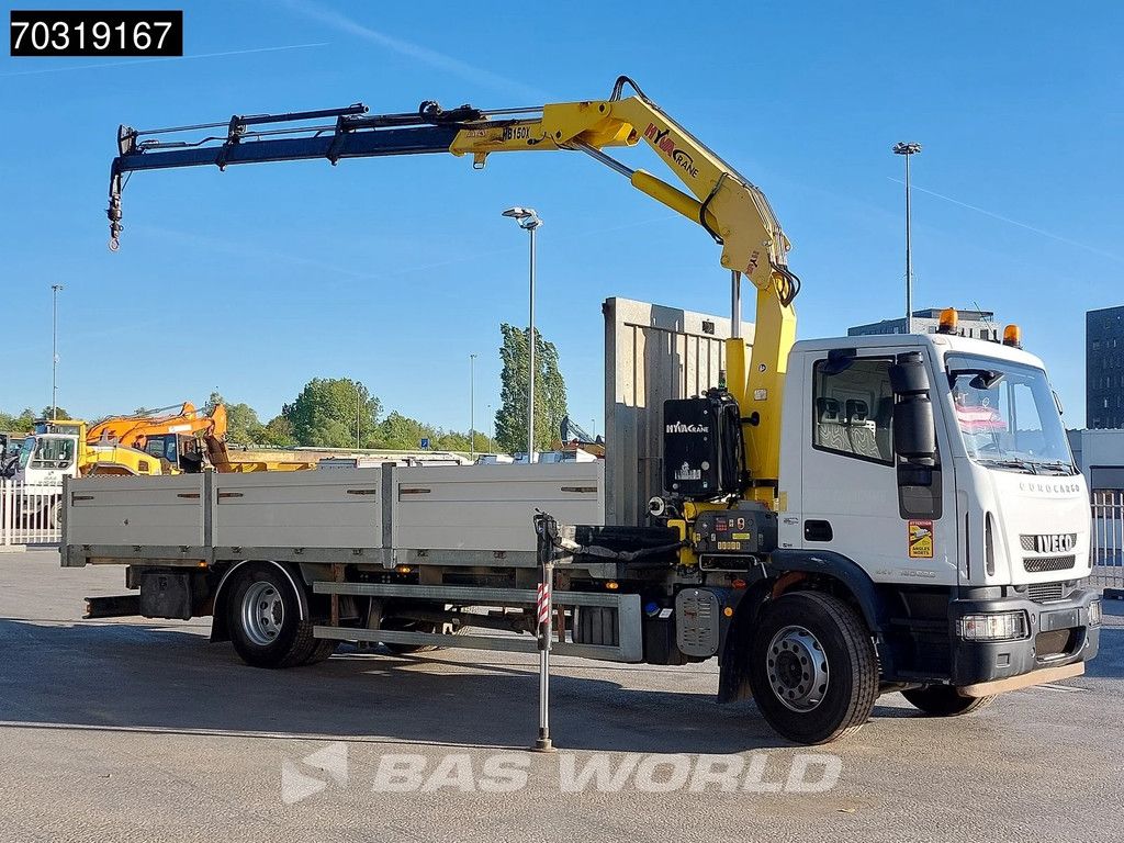 Iveco Eurocargo 180E250 4X2 HYVA HB.150XE3 Kran Crane Automatic Euro 5